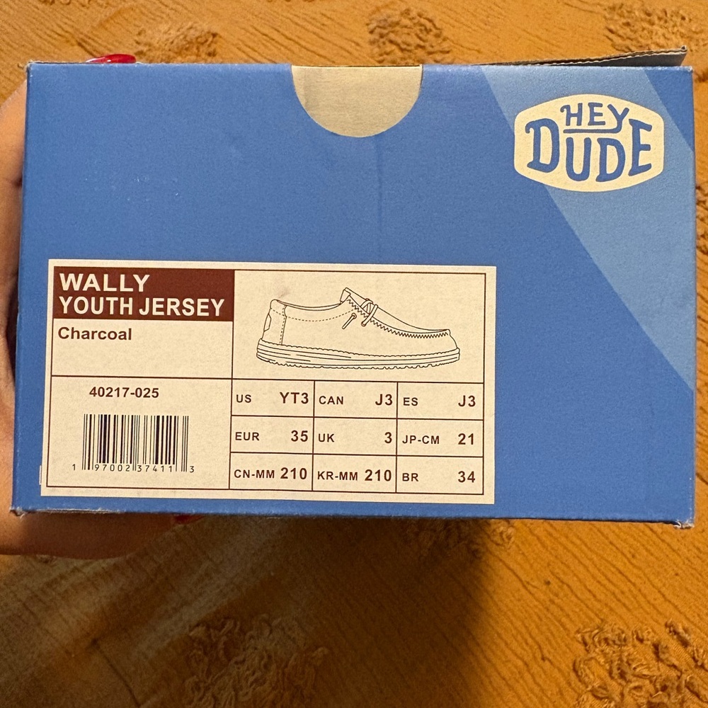 Hey Dude Gray Loafers Slip-Ons Casual